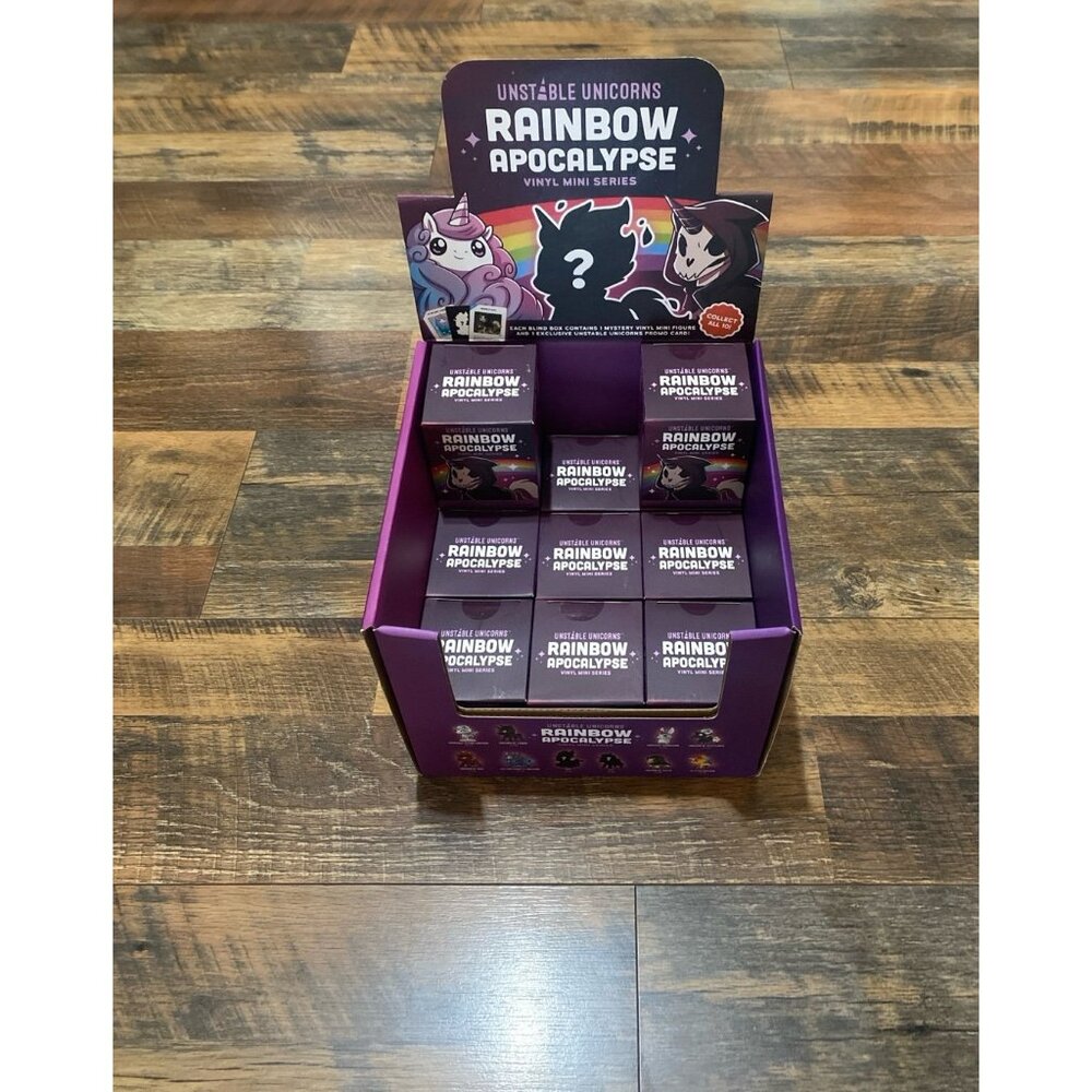 Unstable Unicorns Rainbow Apocalypse Unopened‎ Vinyl Figures